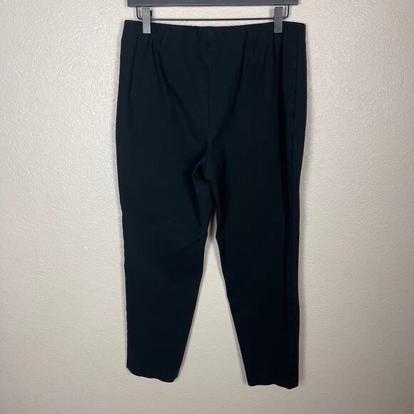 J. Jill Black Stretch Black Pant Size Petite Medium - Picture 5 of 7